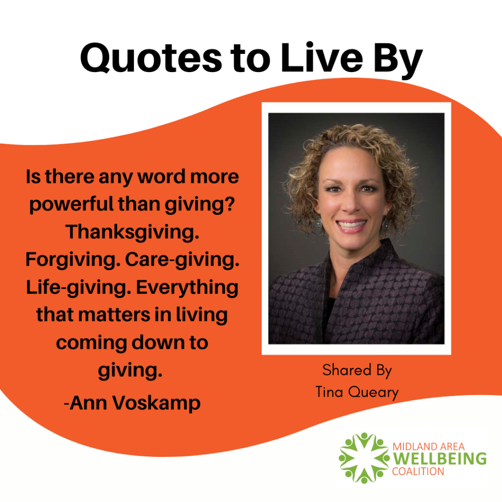 quote to live by graphic photo of tina queary and quote