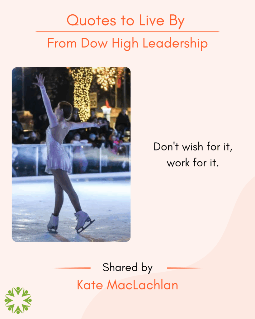 Quote to Live By from Kate MacLachlan