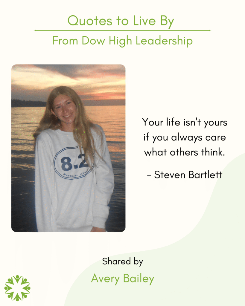 Quote to Live By from Avery Bailey