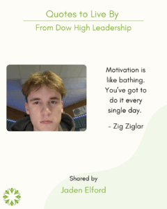 Quote to Live By from Jaden Elford