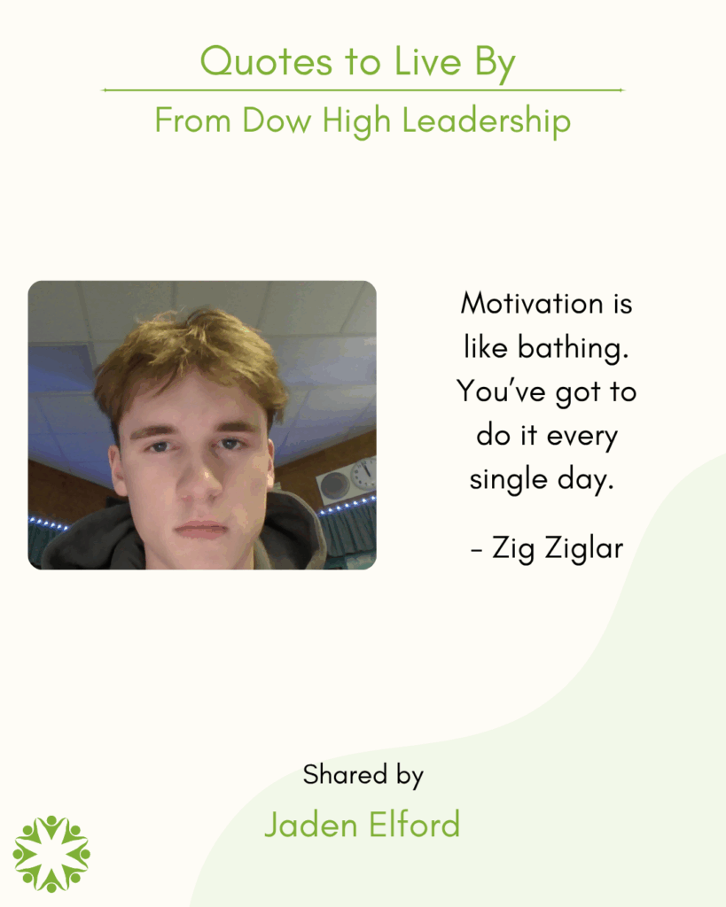 Quote to Live By from Jaden Elford